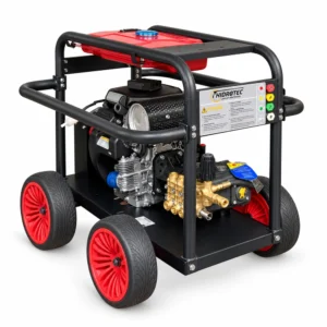 Hidrolavadora autonoma limpia ductos Hidrotec 3000 PSI motor Honda gasolina p/electrica