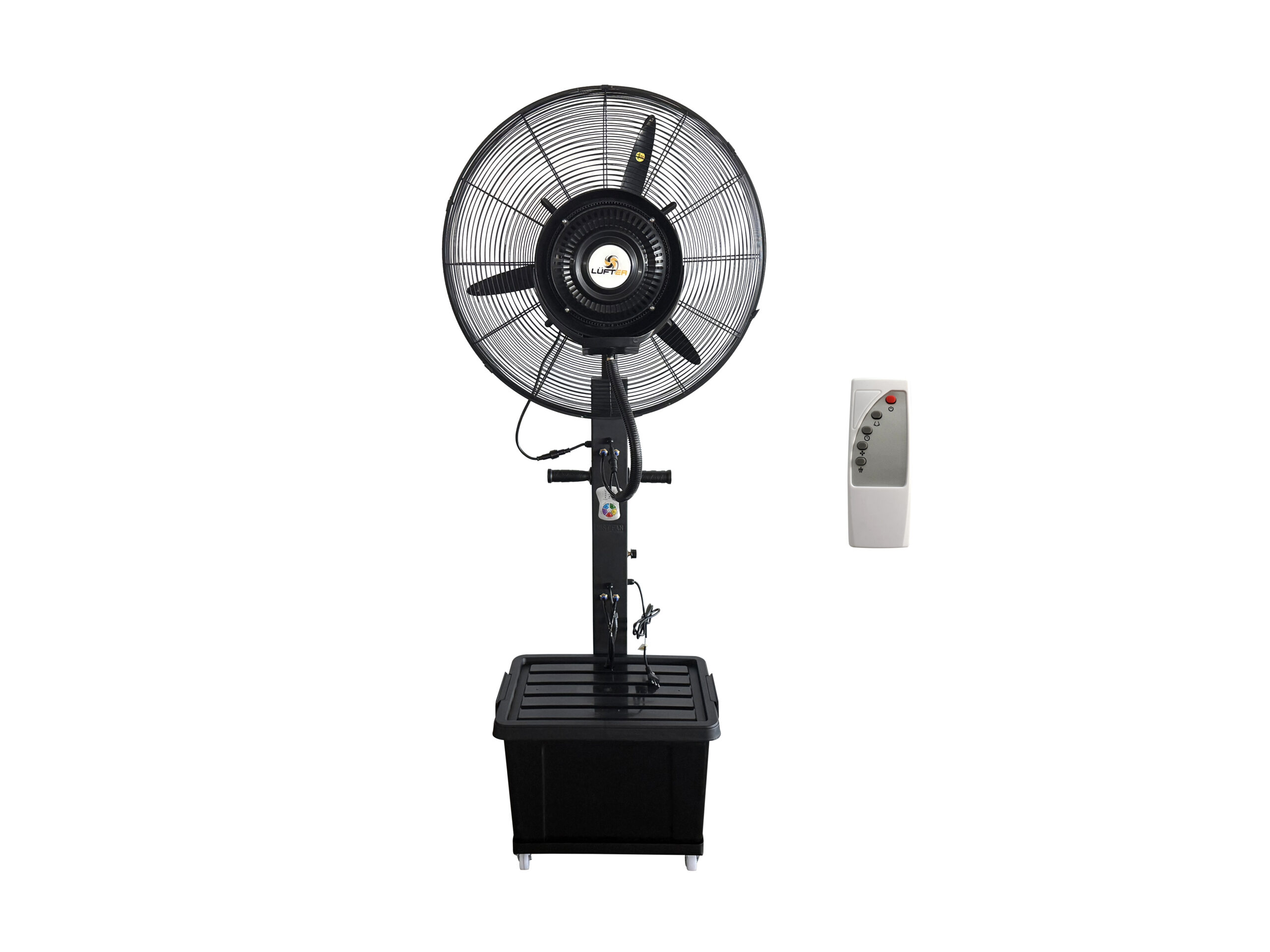 VENTILADOR DE PEDESTAL LUFTER 26 PULGADAS NEBULIZADOR-4