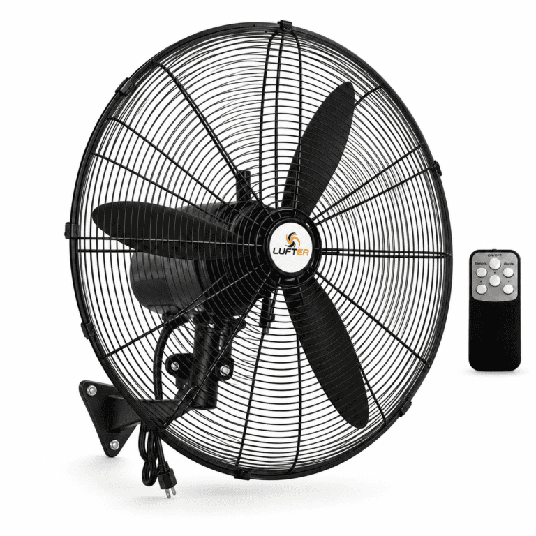 ventilador de muro con control remoto