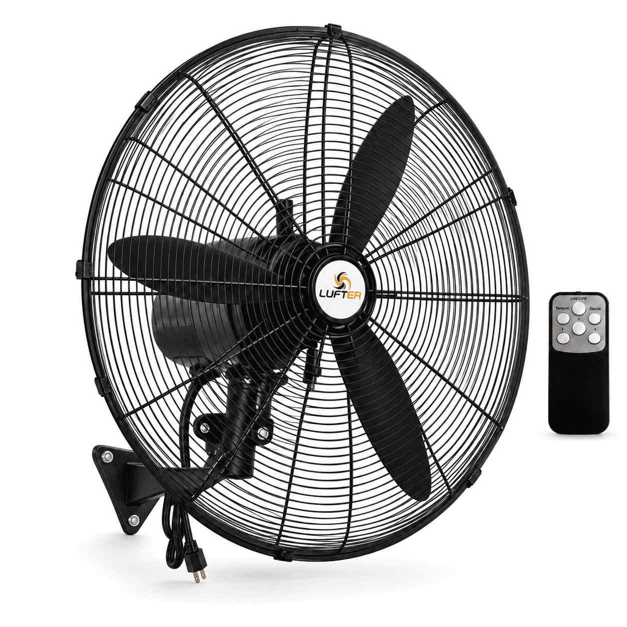 Ventilador de muro 30 pulgadas control remoto ventilador de muro con control remoto