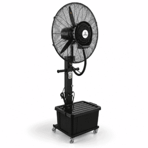 Ventilador de pedestal nebulizador 26″
