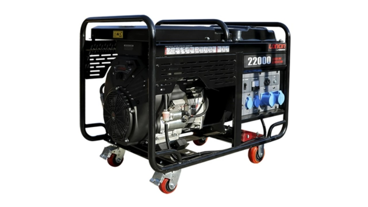 GENERADOR GASOLINA LC22000 16,5KVA 220 VOLTS